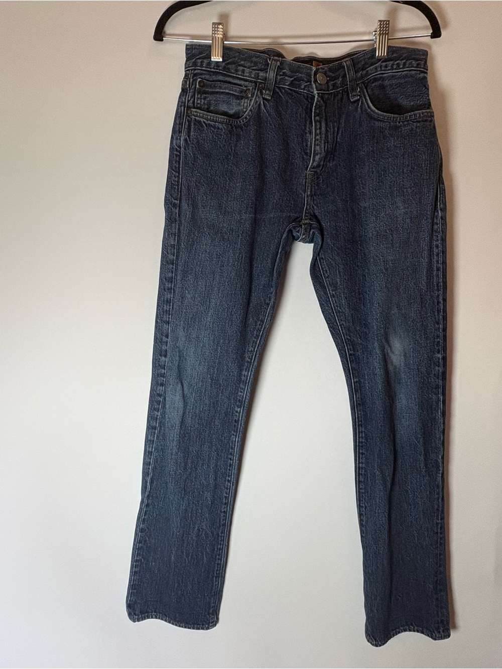 J. Crew Men's Slim Straight Dark Blue Jeans 29x32